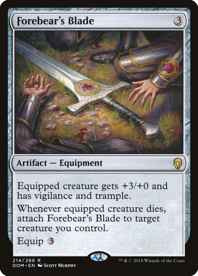 Forebear's Blade [Dominaria] | Grognard Games