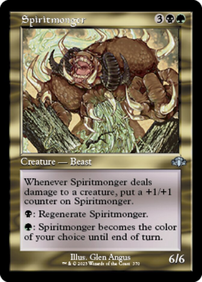 Spiritmonger (Retro) [Dominaria Remastered] | Grognard Games