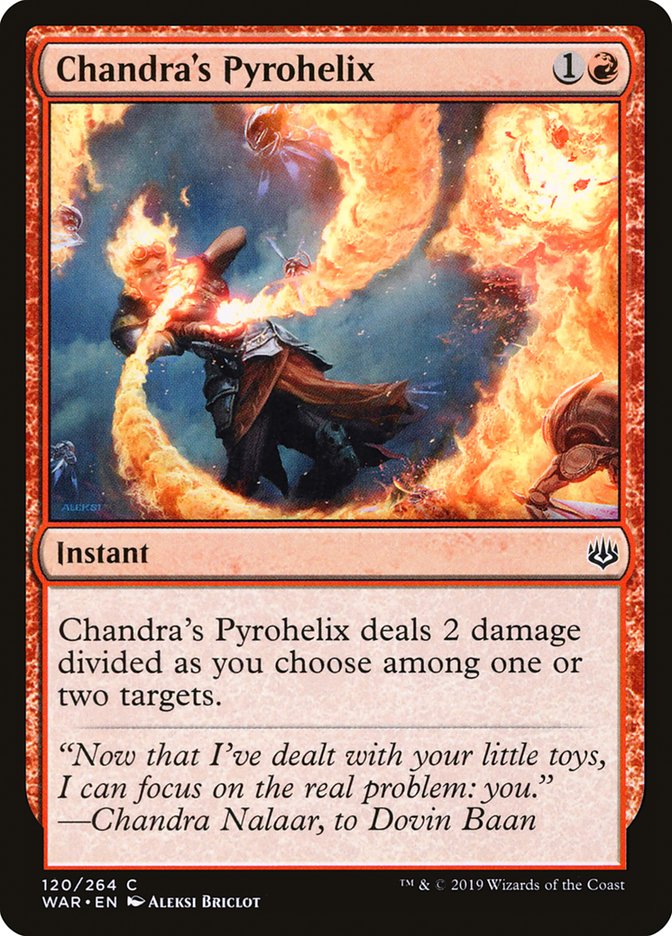 Chandra's Pyrohelix [War of the Spark] | Grognard Games