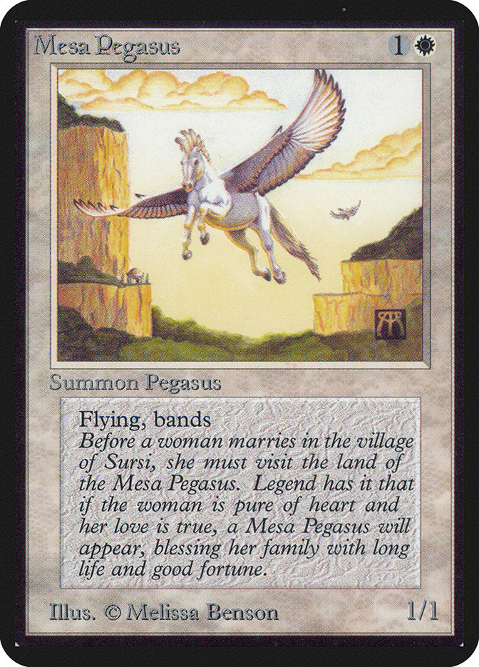 Mesa Pegasus [Limited Edition Alpha] | Grognard Games