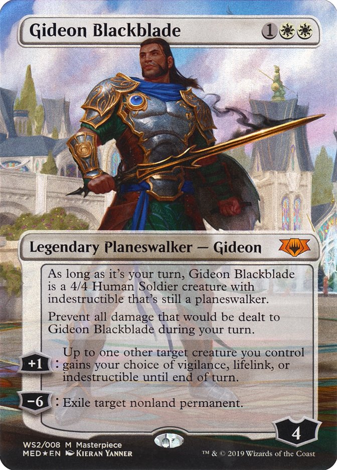 Gideon Blackblade [Mythic Edition] | Grognard Games