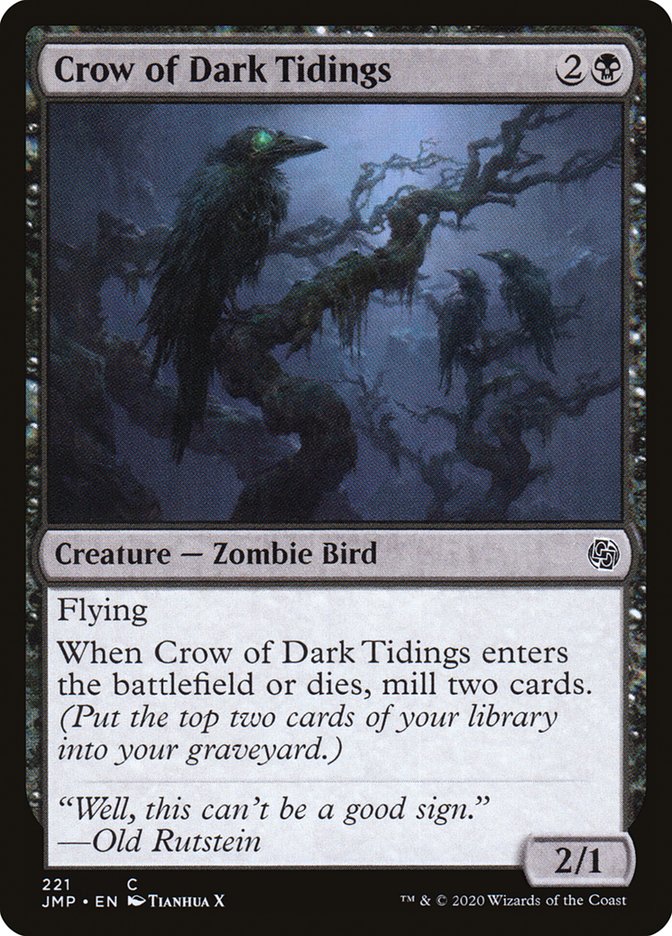 Crow of Dark Tidings [Jumpstart] | Grognard Games