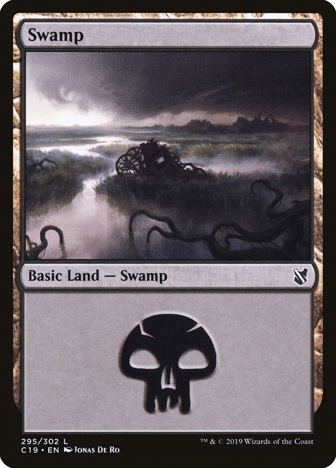 Swamp (295) [Commander 2019] | Grognard Games