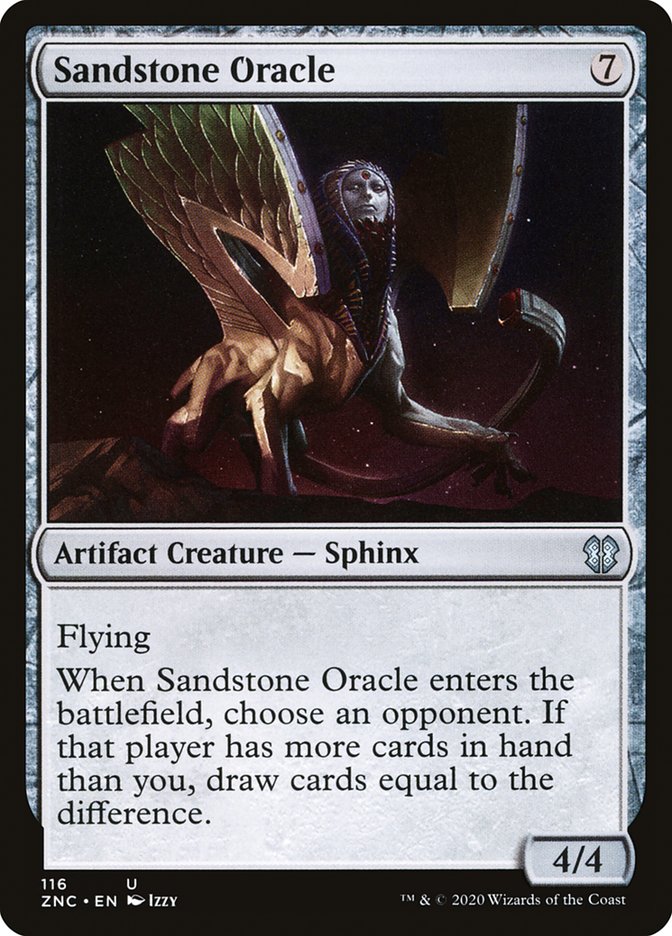 Sandstone Oracle [Zendikar Rising Commander] | Grognard Games