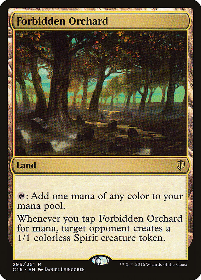 Forbidden Orchard [Commander 2016] | Grognard Games