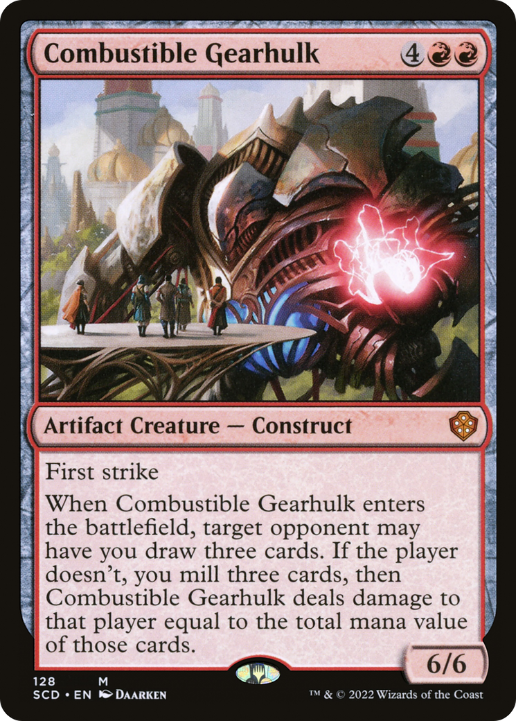 Combustible Gearhulk [Starter Commander Decks] | Grognard Games