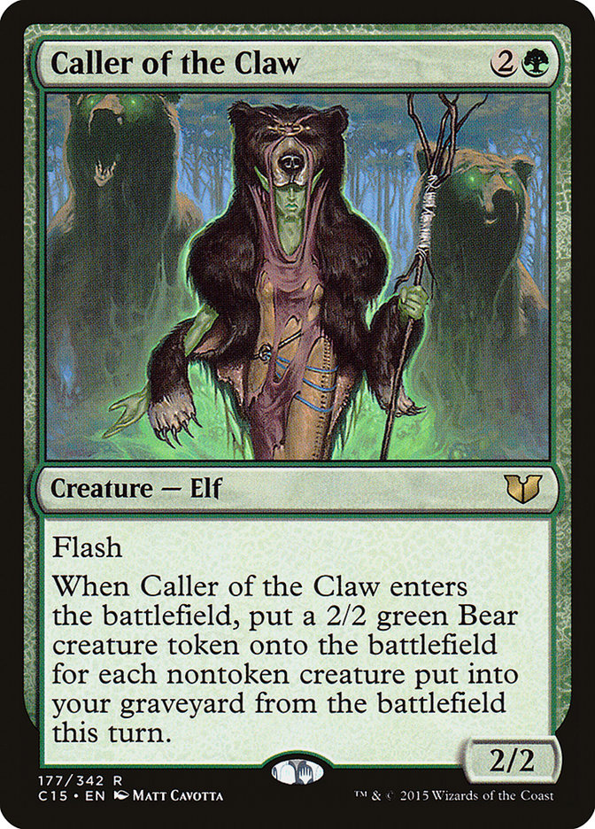 Caller of the Claw [Commander 2015] | Grognard Games