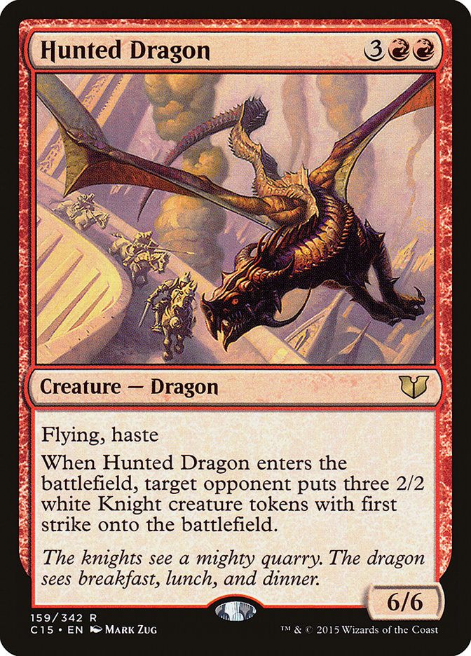 Hunted Dragon [Commander 2015] | Grognard Games