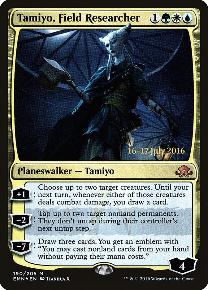 Tamiyo, Field Researcher  [Eldritch Moon Prerelease Promos] | Grognard Games