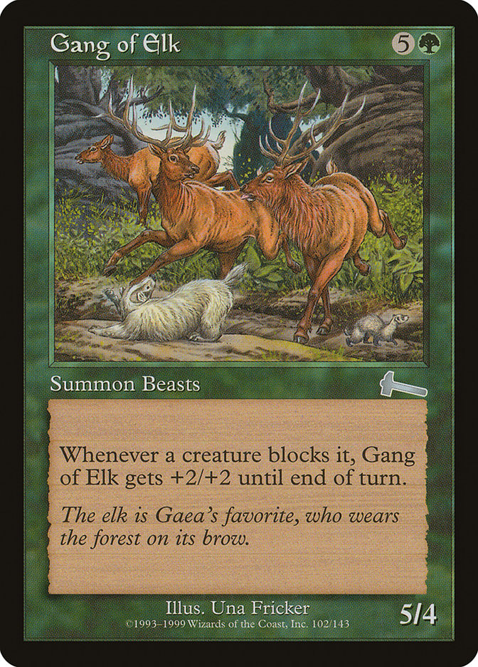 Gang of Elk [Urza's Legacy] | Grognard Games
