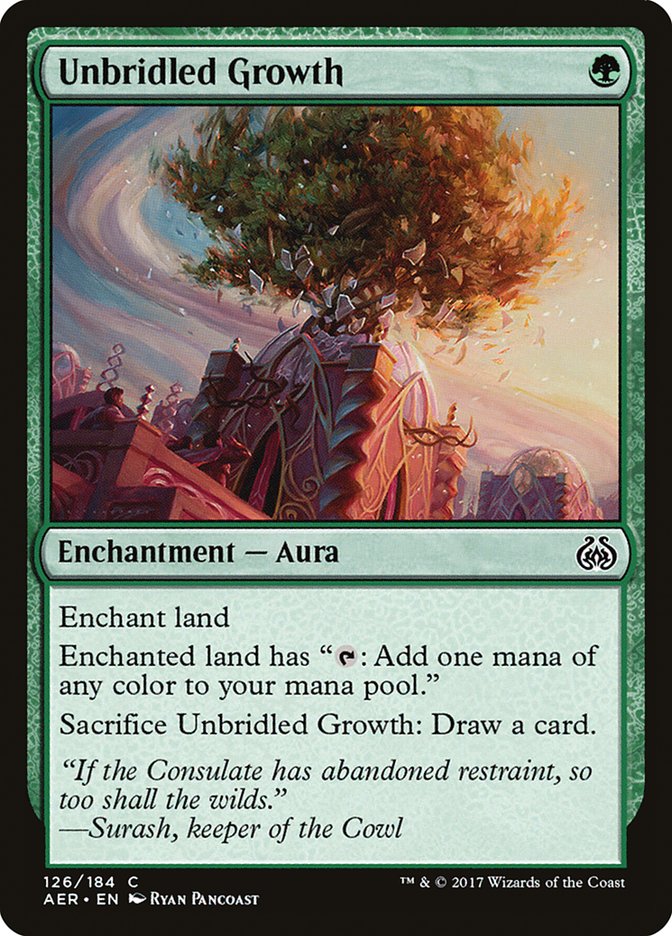 Unbridled Growth [Aether Revolt] | Grognard Games