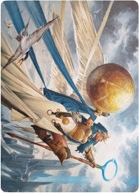 Linvala, Shield of Sea Gate Art Card [Zendikar Rising Art Series] | Grognard Games