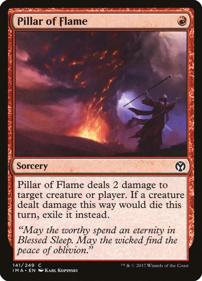 Pillar of Flame [Iconic Masters] | Grognard Games