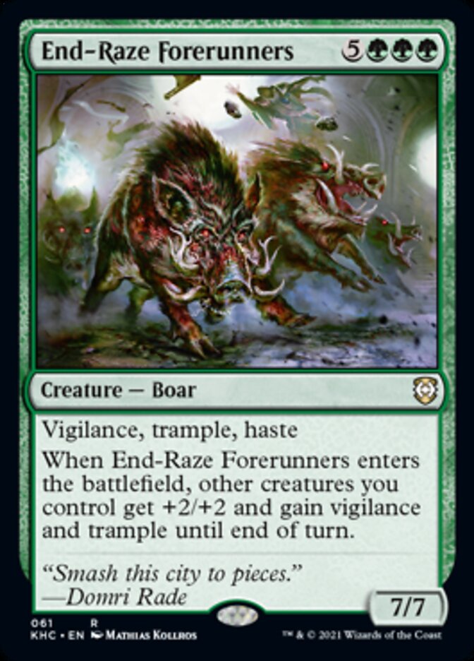 End-Raze Forerunners [Kaldheim Commander] | Grognard Games