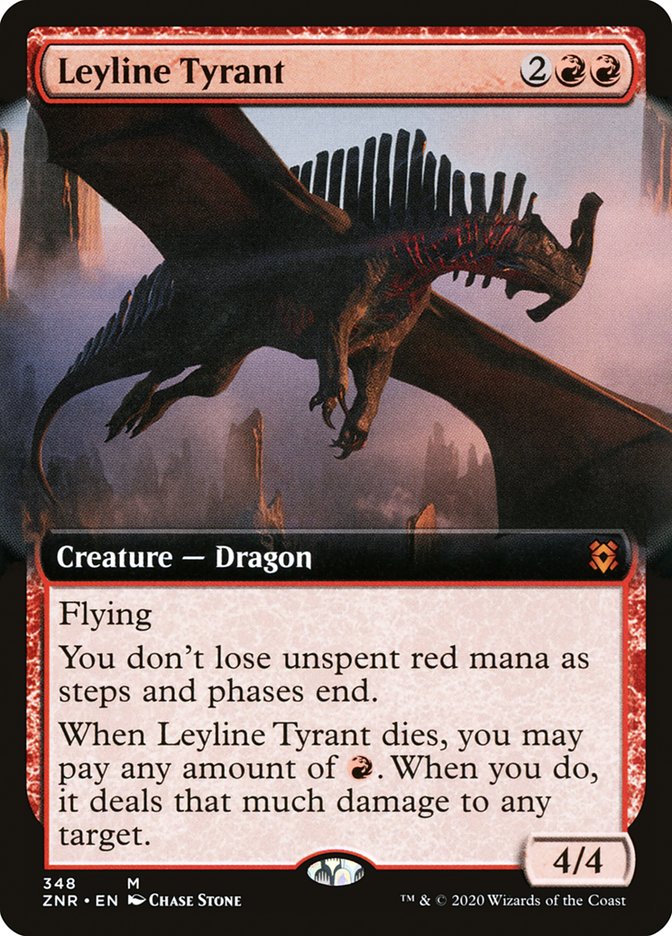 Leyline Tyrant (Extended) [Zendikar Rising] | Grognard Games