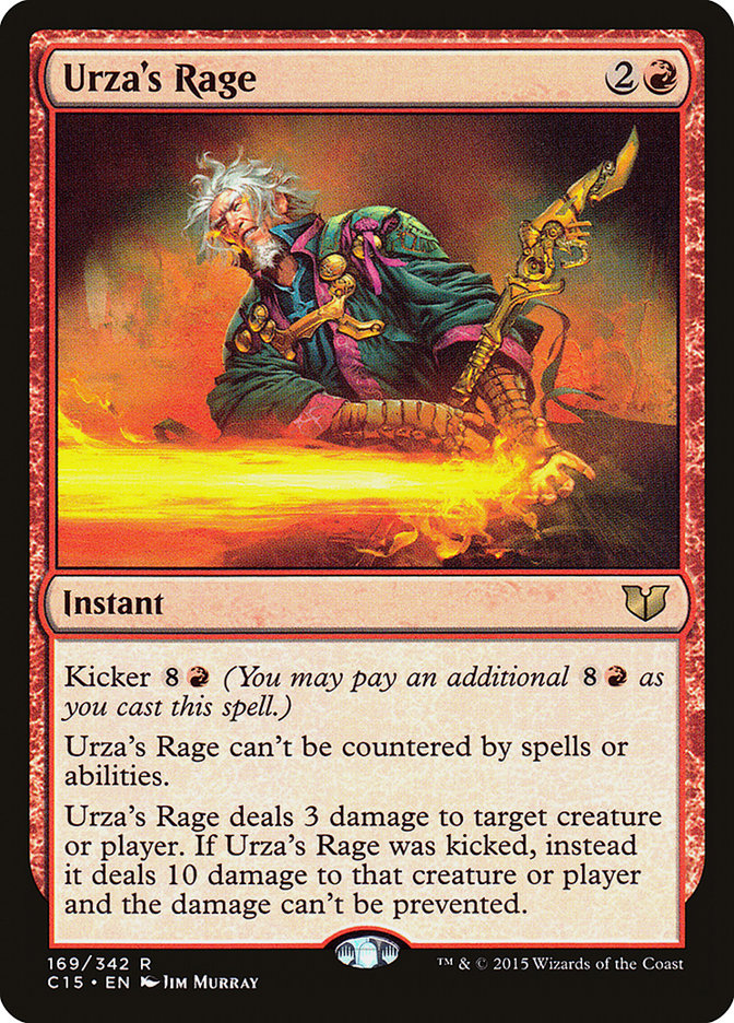 Urza's Rage [Commander 2015] | Grognard Games