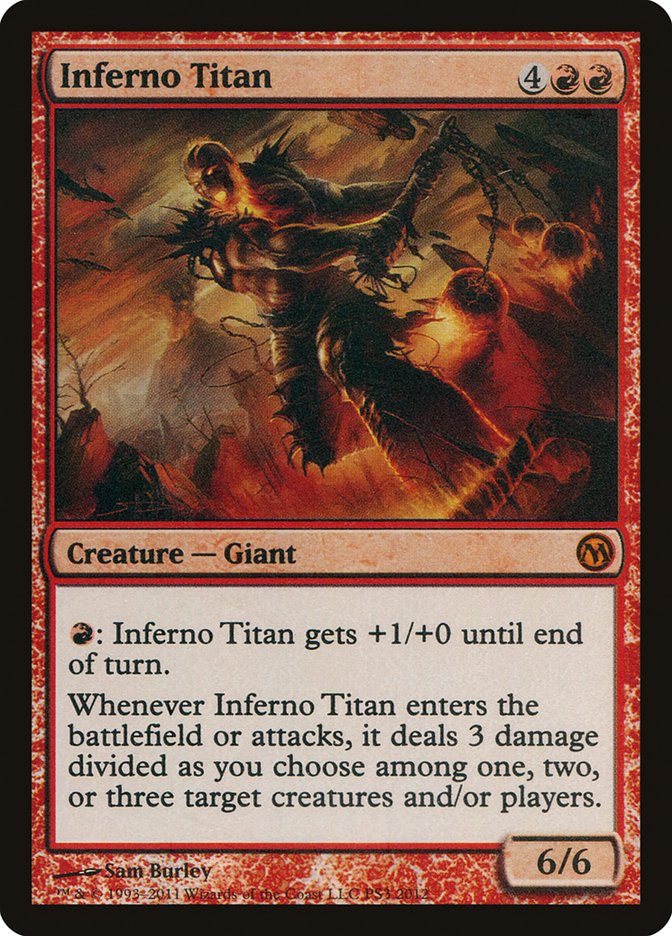 Inferno Titan (Duels of the Planeswalkers Promos) [Duels of the Planeswalkers Promos 2011] | Grognard Games