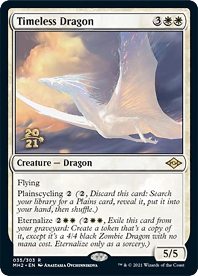 Timeless Dragon [Modern Horizons 2 Prerelease Promos] | Grognard Games