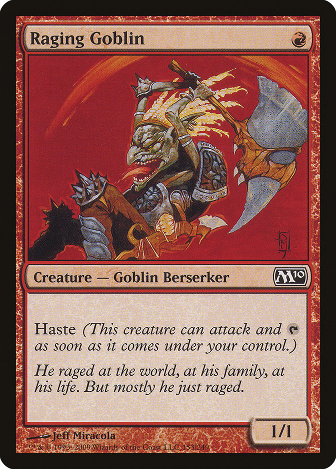 Raging Goblin [Magic 2010] | Grognard Games