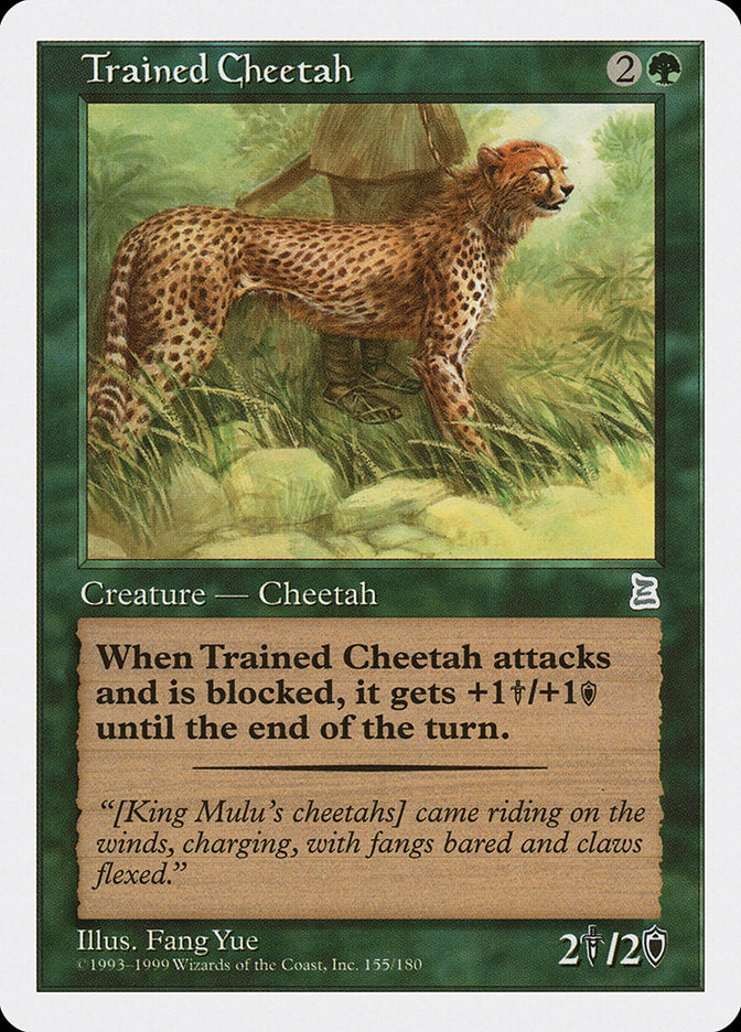 Trained Cheetah [Portal Three Kingdoms] | Grognard Games