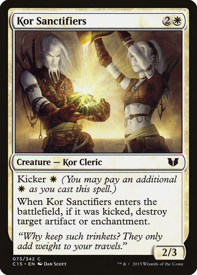 Kor Sanctifiers [Commander 2015] | Grognard Games