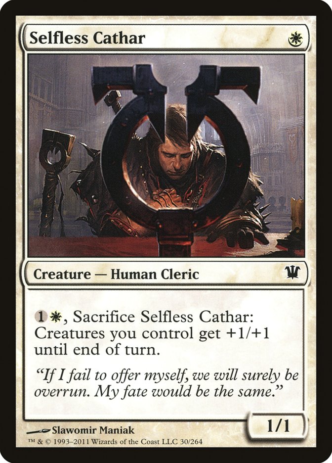 Selfless Cathar [Innistrad] | Grognard Games