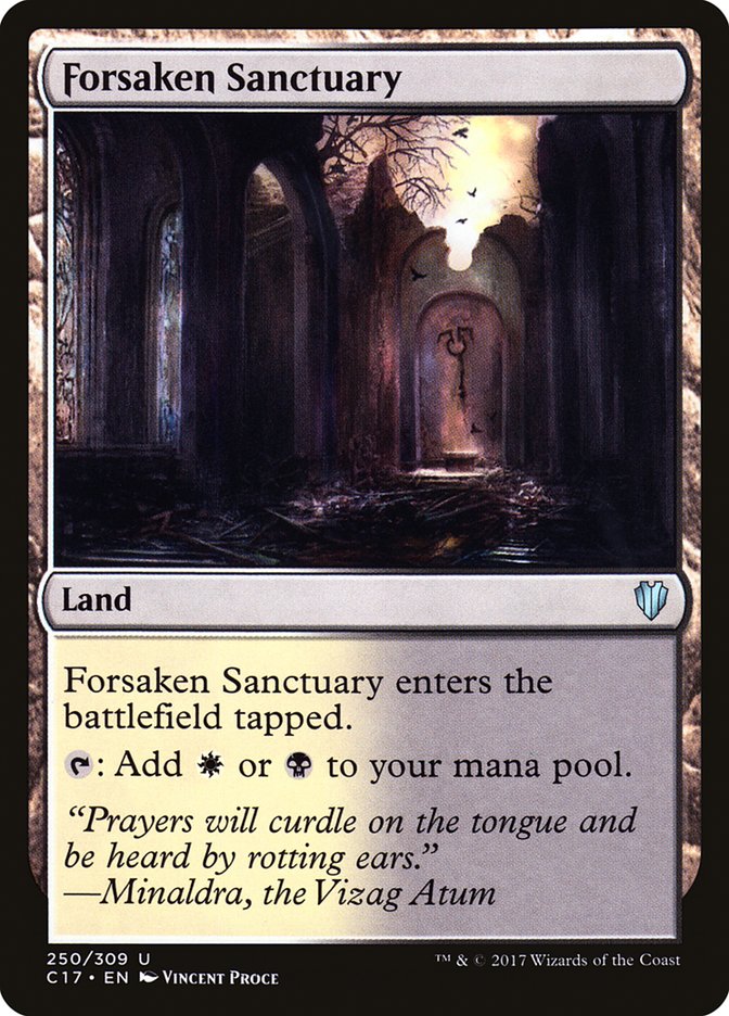 Forsaken Sanctuary [Commander 2017] | Grognard Games