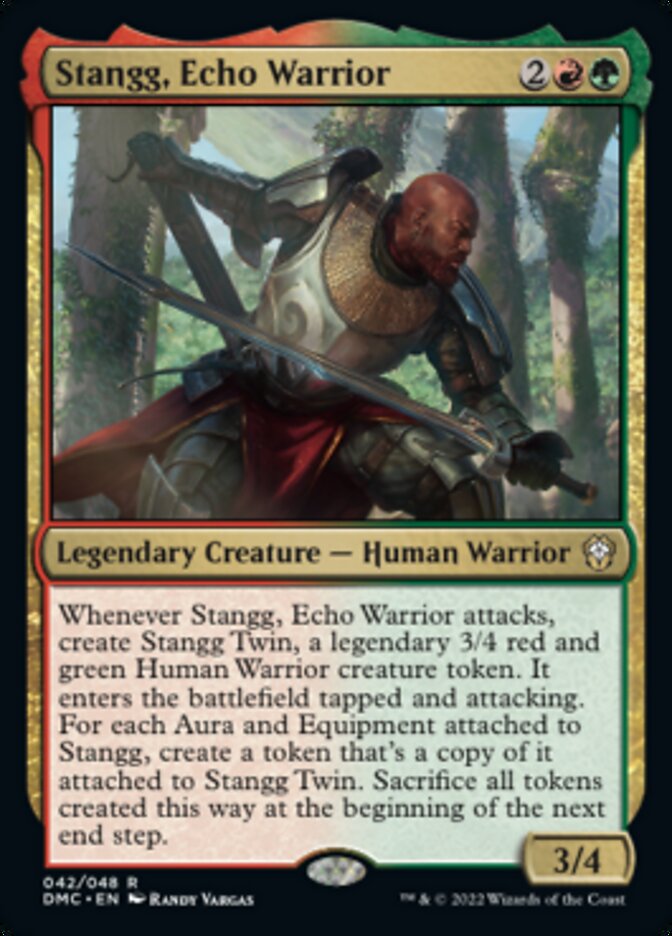 Stangg, Echo Warrior [Dominaria United Commander] | Grognard Games