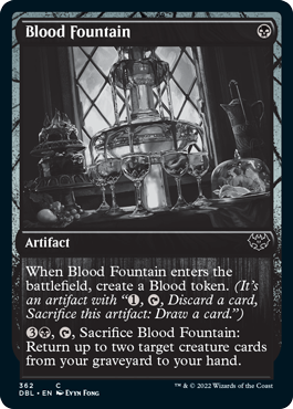 Blood Fountain [Innistrad: Double Feature] | Grognard Games