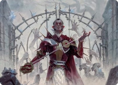 Cemetery Gatekeeper Art Card [Innistrad: Crimson Vow Art Series] | Grognard Games