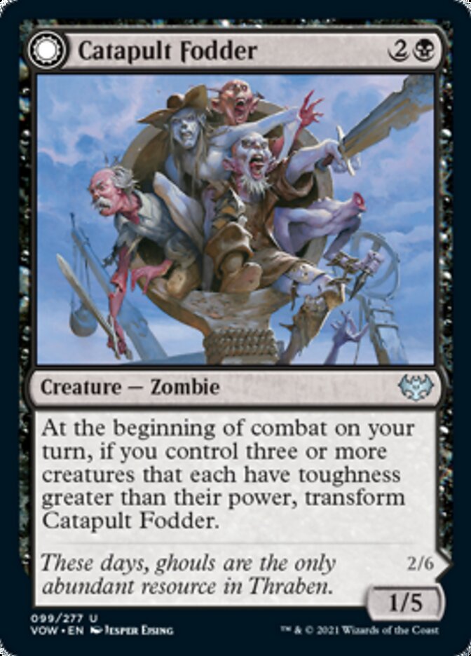 Catapult Fodder // Catapult Captain [Innistrad: Crimson Vow] | Grognard Games