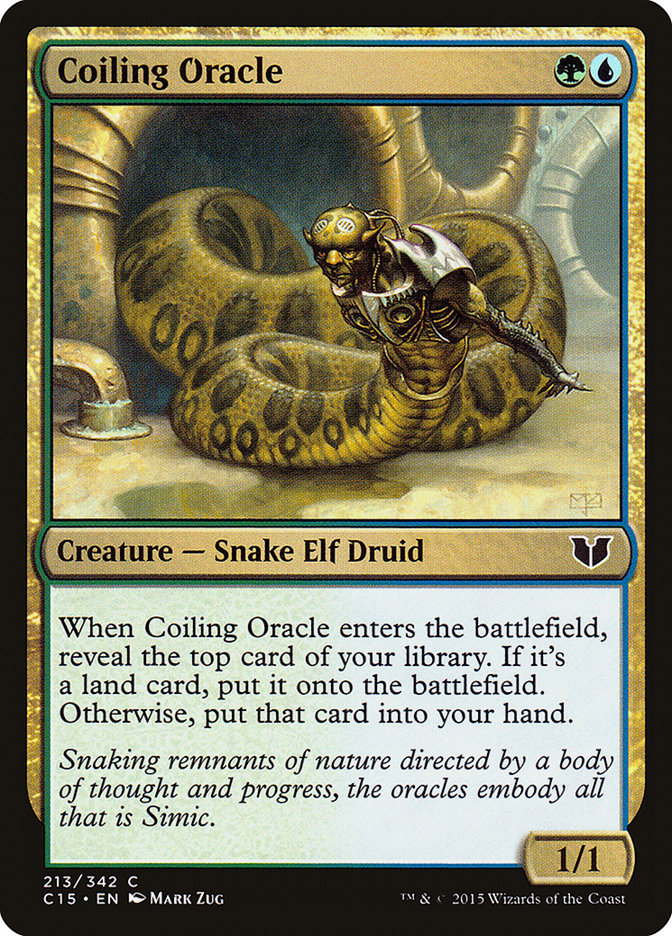 Coiling Oracle [Commander 2015] | Grognard Games