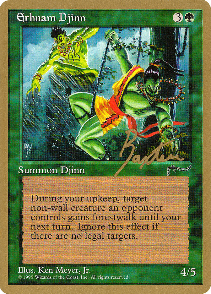 Erhnam Djinn (George Baxter) [Pro Tour Collector Set] | Grognard Games