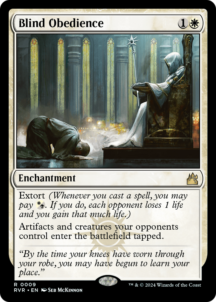 Blind Obedience [Ravnica Remastered] | Grognard Games