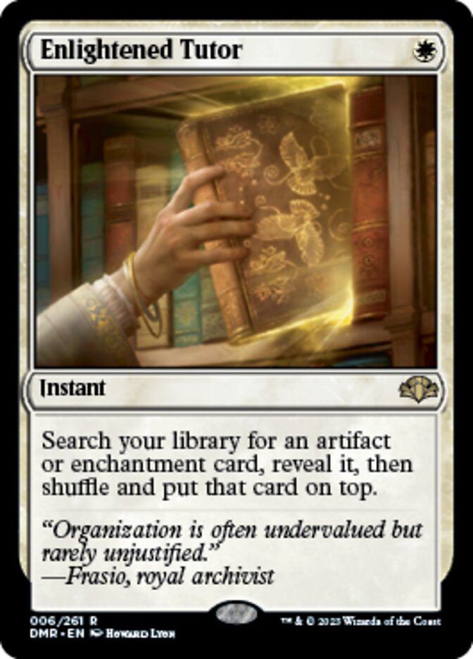 Enlightened Tutor [Dominaria Remastered] | Grognard Games