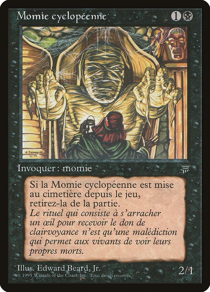 Cyclopean Mummy (French) - "Momie cyclopeenne" [Renaissance] | Grognard Games