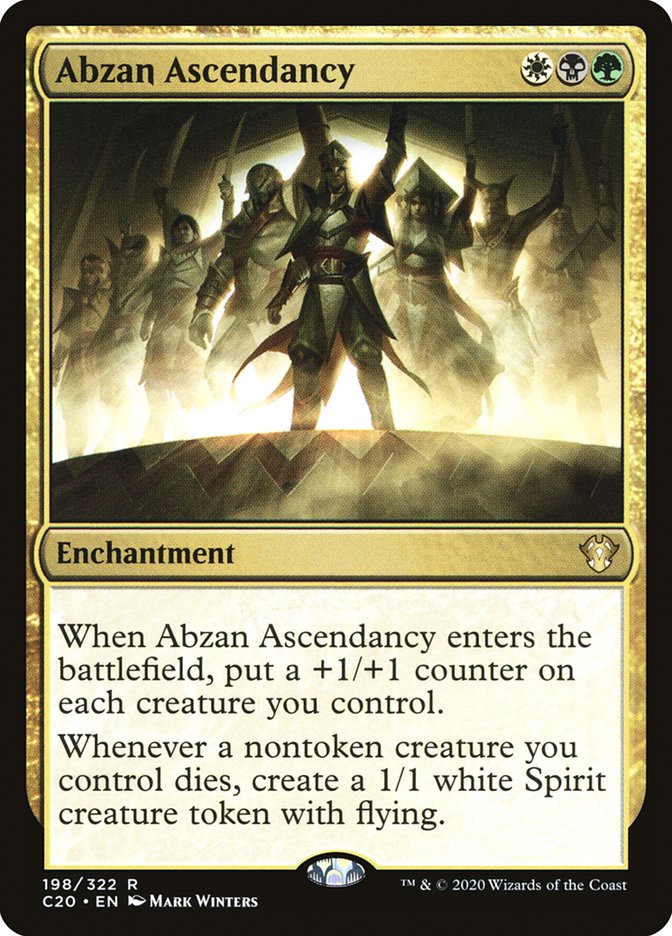 Abzan Ascendancy [Commander 2020] | Grognard Games