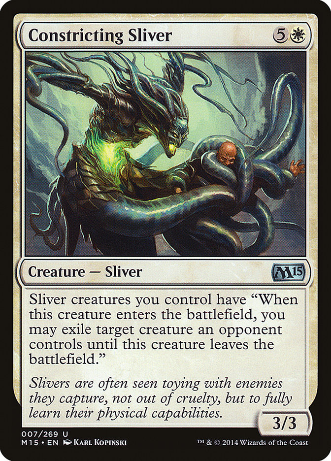 Constricting Sliver [Magic 2015] | Grognard Games