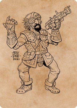 Jan Jansen, Chaos Crafter Art Card [Commander Legends: Battle for Baldur's Gate Art Series] | Grognard Games