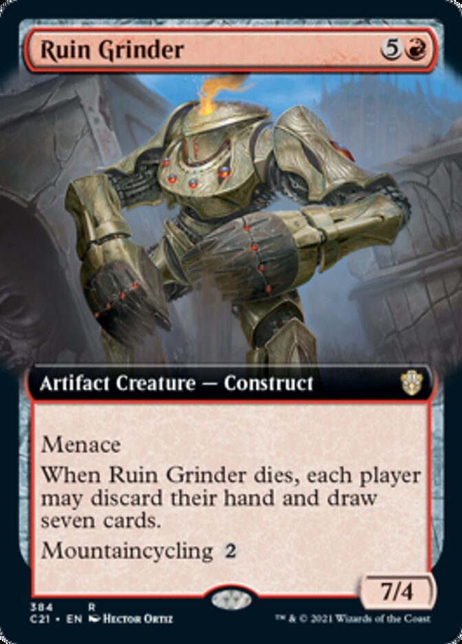 Ruin Grinder (Extended) [Commander 2021] | Grognard Games