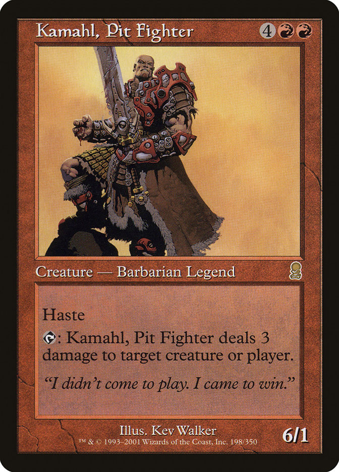 Kamahl, Pit Fighter [Odyssey] | Grognard Games