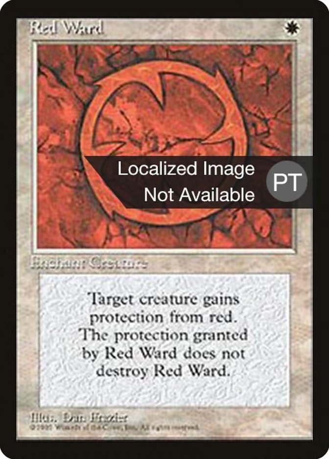 Red Ward [Fourth Edition (Foreign Black Border)] | Grognard Games