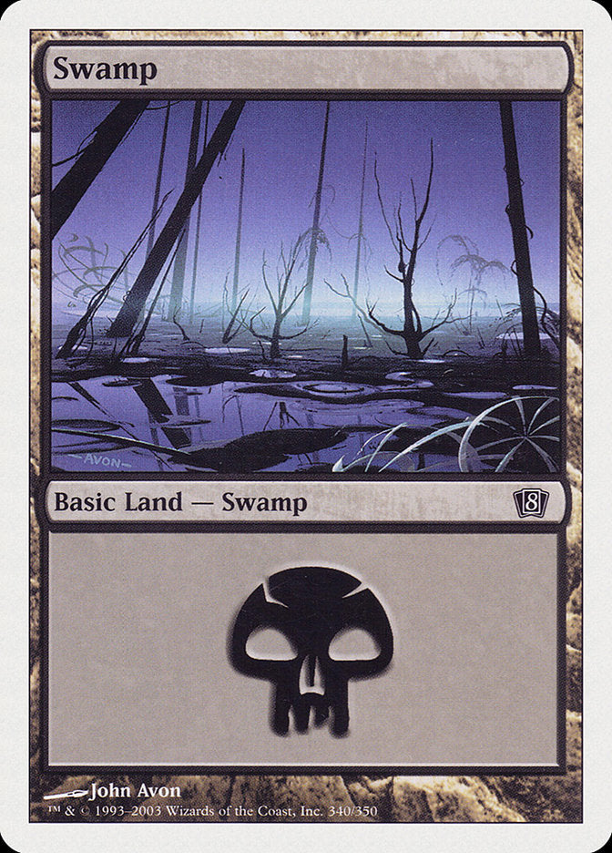 Swamp (340) [Eighth Edition] | Grognard Games