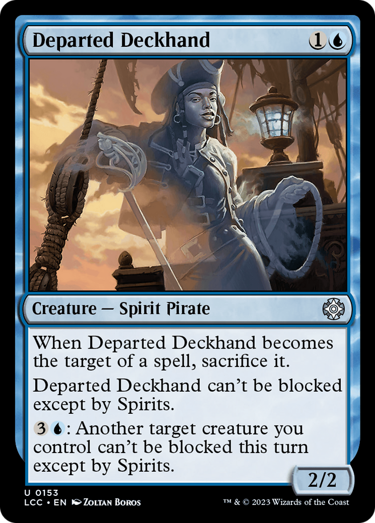 Departed Deckhand [The Lost Caverns of Ixalan Commander] | Grognard Games