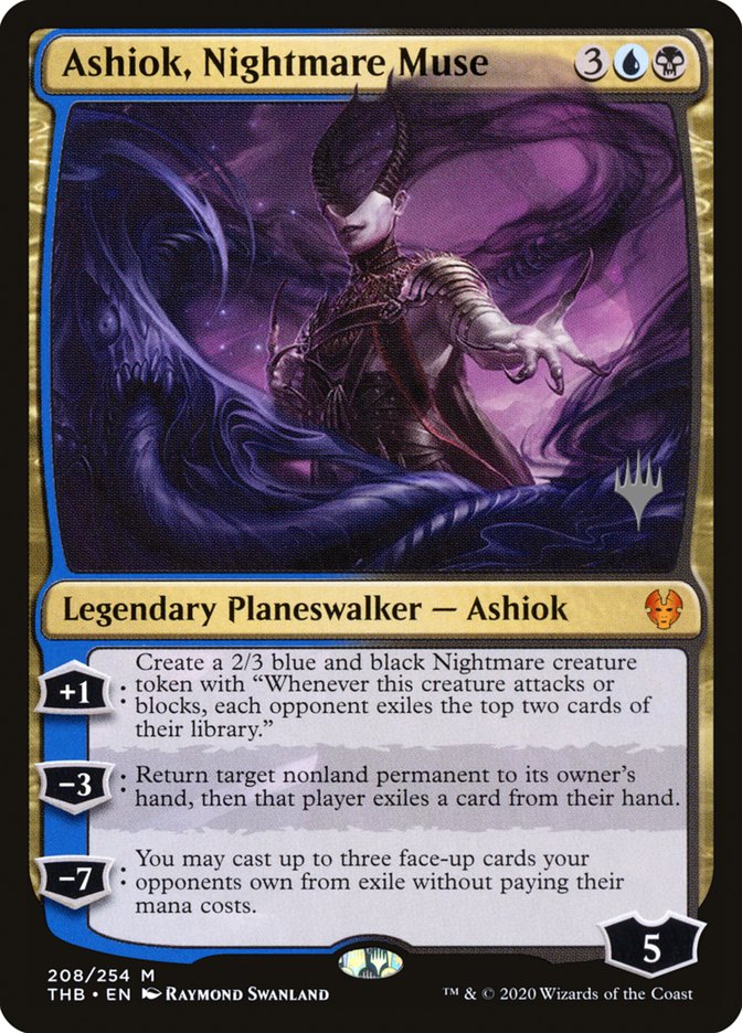 Ashiok, Nightmare Muse (Promo Pack) [Theros Beyond Death Promos] | Grognard Games