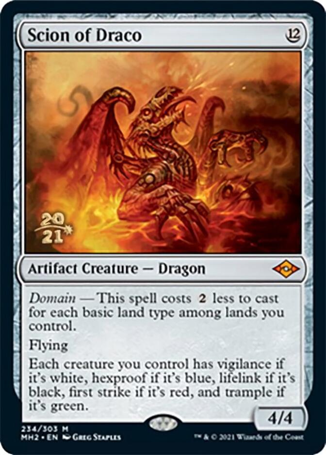 Scion of Draco [Modern Horizons 2 Prerelease Promos] | Grognard Games