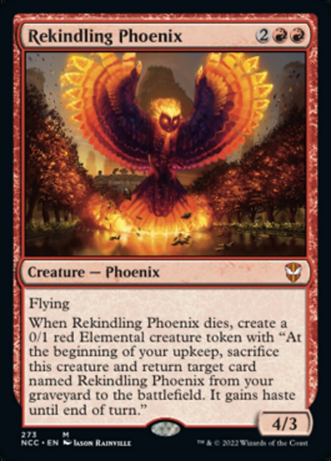 Rekindling Phoenix [Streets of New Capenna Commander] | Grognard Games