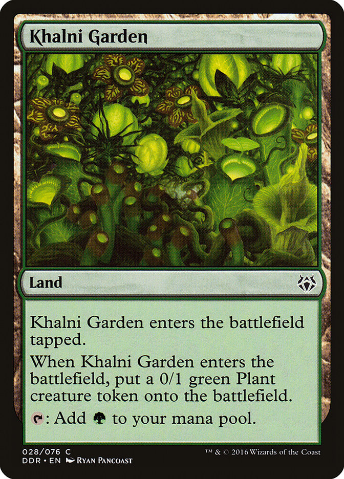 Khalni Garden [Duel Decks: Nissa vs. Ob Nixilis] | Grognard Games