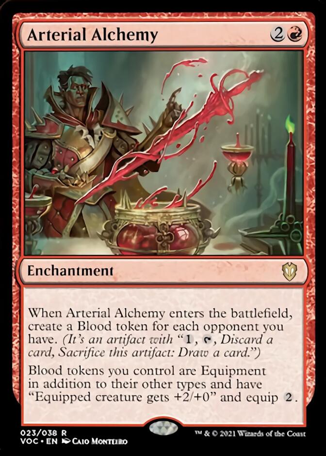 Arterial Alchemy [Innistrad: Crimson Vow Commander] | Grognard Games