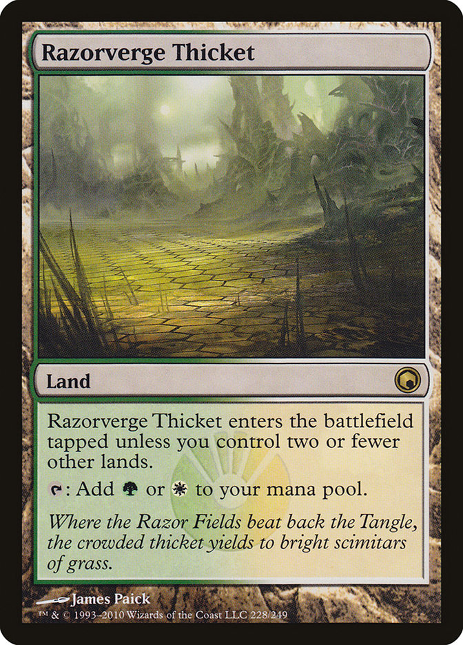 Razorverge Thicket [Scars of Mirrodin] | Grognard Games